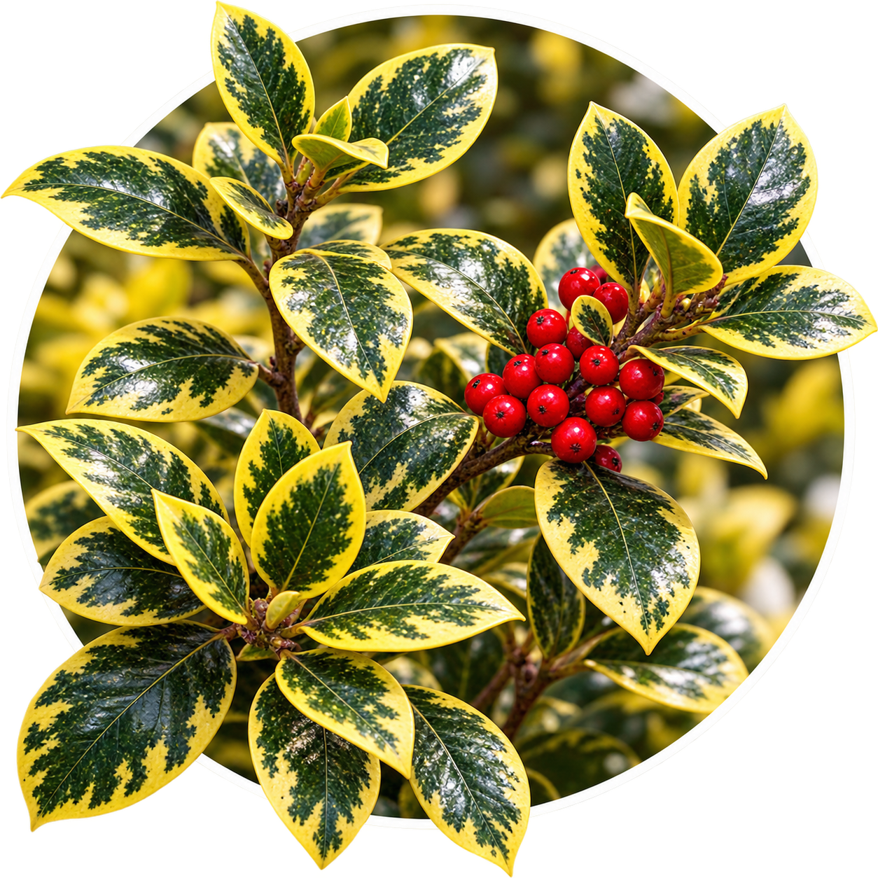 Падуб алтакларенський/Ilex altaclerensis